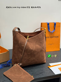 Low Key Suede Hobo Bag