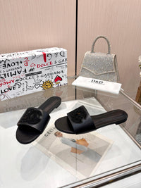 Bianca Leather Slides