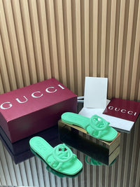 Interlocking G Slide Sandals