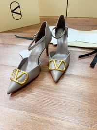 Signature D'Orsay Patent Leather Pumps