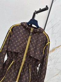 26S Perforated Monogram Jacket
