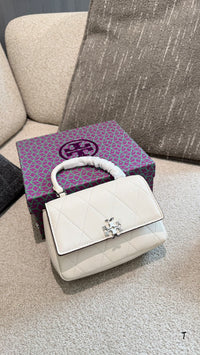 Mini Charlie Quilted Top-Handle Crossbody