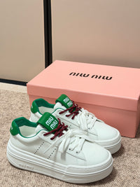 Lace-Up Platform Sneakers