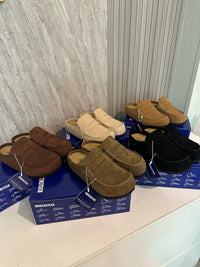 Birkenstock Naples Wrapped Clogs
