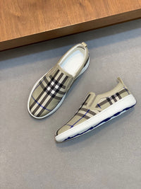 Vintage Check Slip-On Sneakers