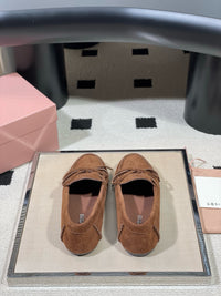 Suede Loafers