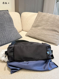 Re-Nylon & Saffiano Leather Shoulder Bag