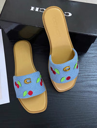 Holly Sandal with Cherries