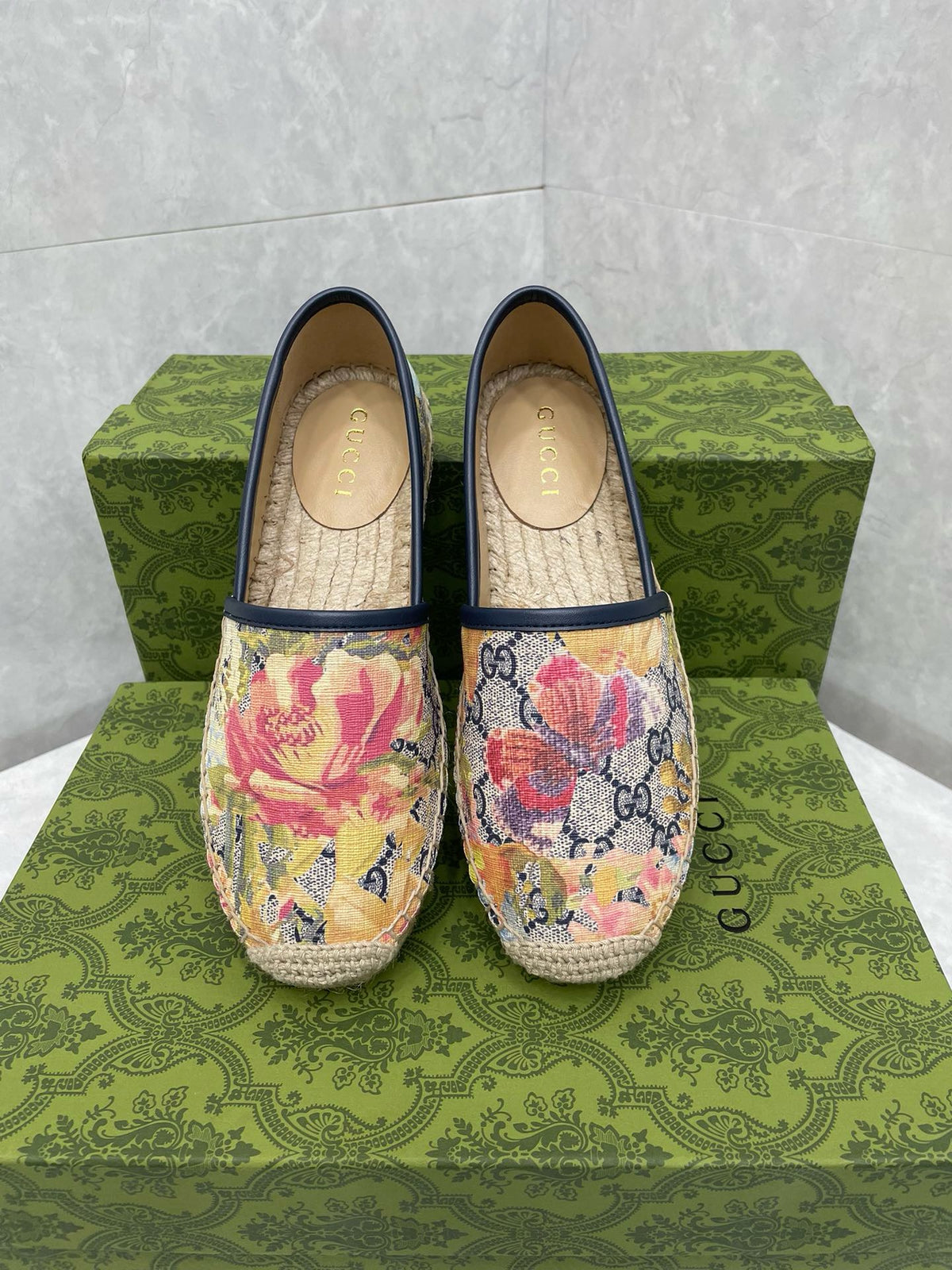 Floral Canvas Espadrilles