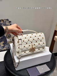 Miss Caro Butterfly Studded WOC Chain Bag