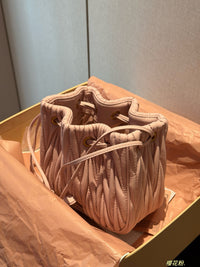 Matelassé Bucket Bag