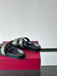 Garavani VLogo Calf Leather Slides