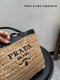 Raffia Tote Bag