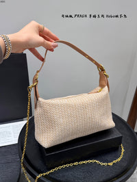 Raffia Shoulder Bag