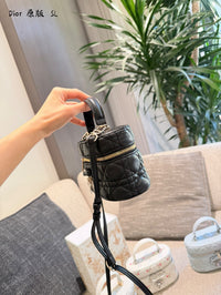 Mini Cannage Vanity Bag Lambskin