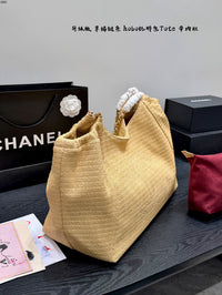 25S Raffia Hobo Tote