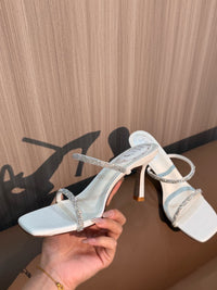 Caovilla Rhinestone Chandeliers Mules