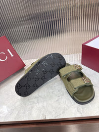 Canvas Slide Sandals