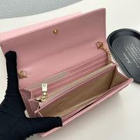Matelassé Leather Wallet