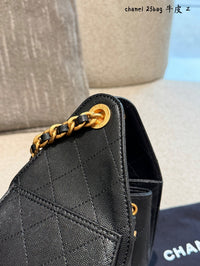 25 Bag Grained Calfskin