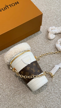 Mocha Crossbody Pouch Bag Charm