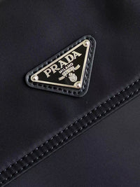 Explore Re-Nylon and Leather Shoulder Bag