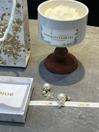 Pearl Star Earrings