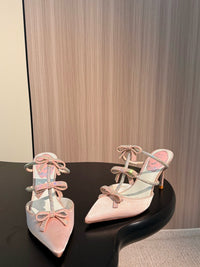 Caovilla Satin Sandals