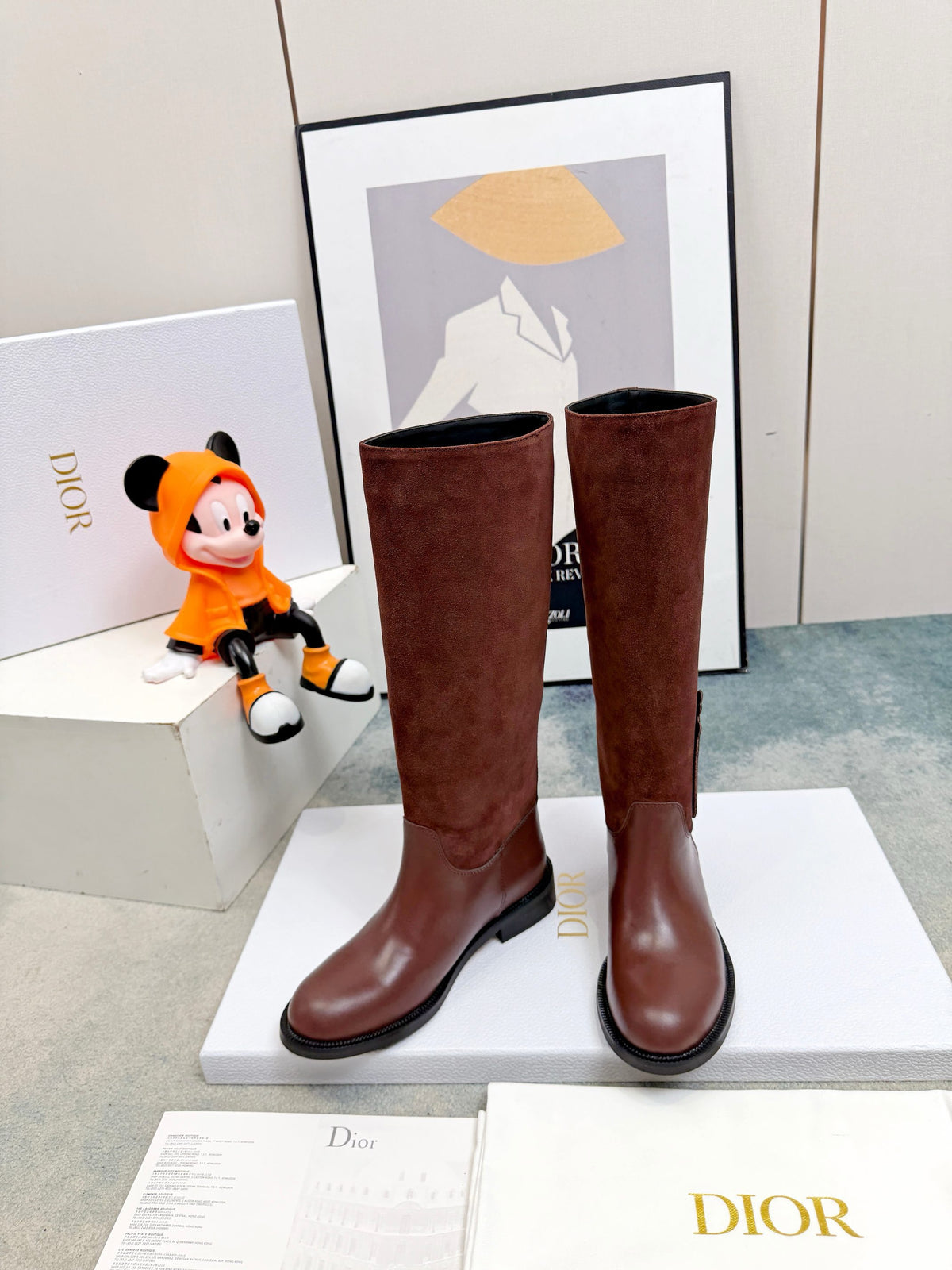 Logo High Boots