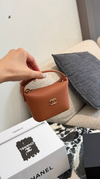 Mini Top Handle Vanity Pouch