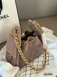 25 Mini Bag Suede Calfskin