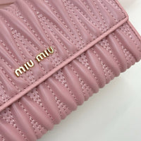 Matelassé Leather Wallet