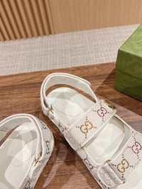 Monogram Sandals