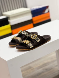 Vintage Check Slides