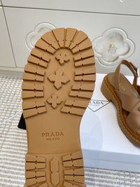 Leather Platform Sandals