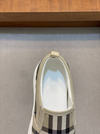Vintage Check Slip-On Sneakers