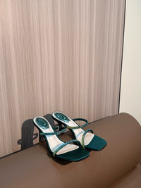 Caovilla Rhinestone Chandeliers Mules