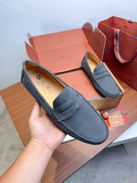 Suede Summer Walk Loafers