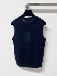 Sleeveless Textured Knit Top