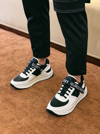 Vintage Check Strap Sneakers