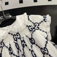 Monogram Lace Dress