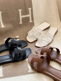 Oran Sandals Box Calfskin