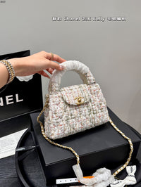 23K Kelly Top Handle Mini Flap Bag