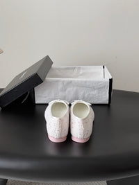 26S Tweed Ballet Flats
