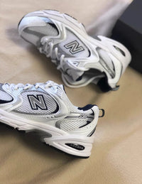 NB530 White Silver