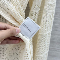 Openwork Knit Cardigan