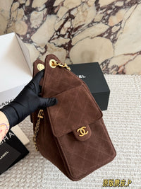 25 Bag Suede Calfskin