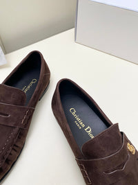 Suede Loafers