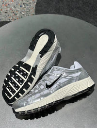 Nike P-6000 White Silver Black