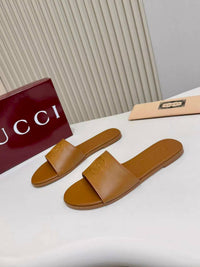 Interlocking Leather Sandals